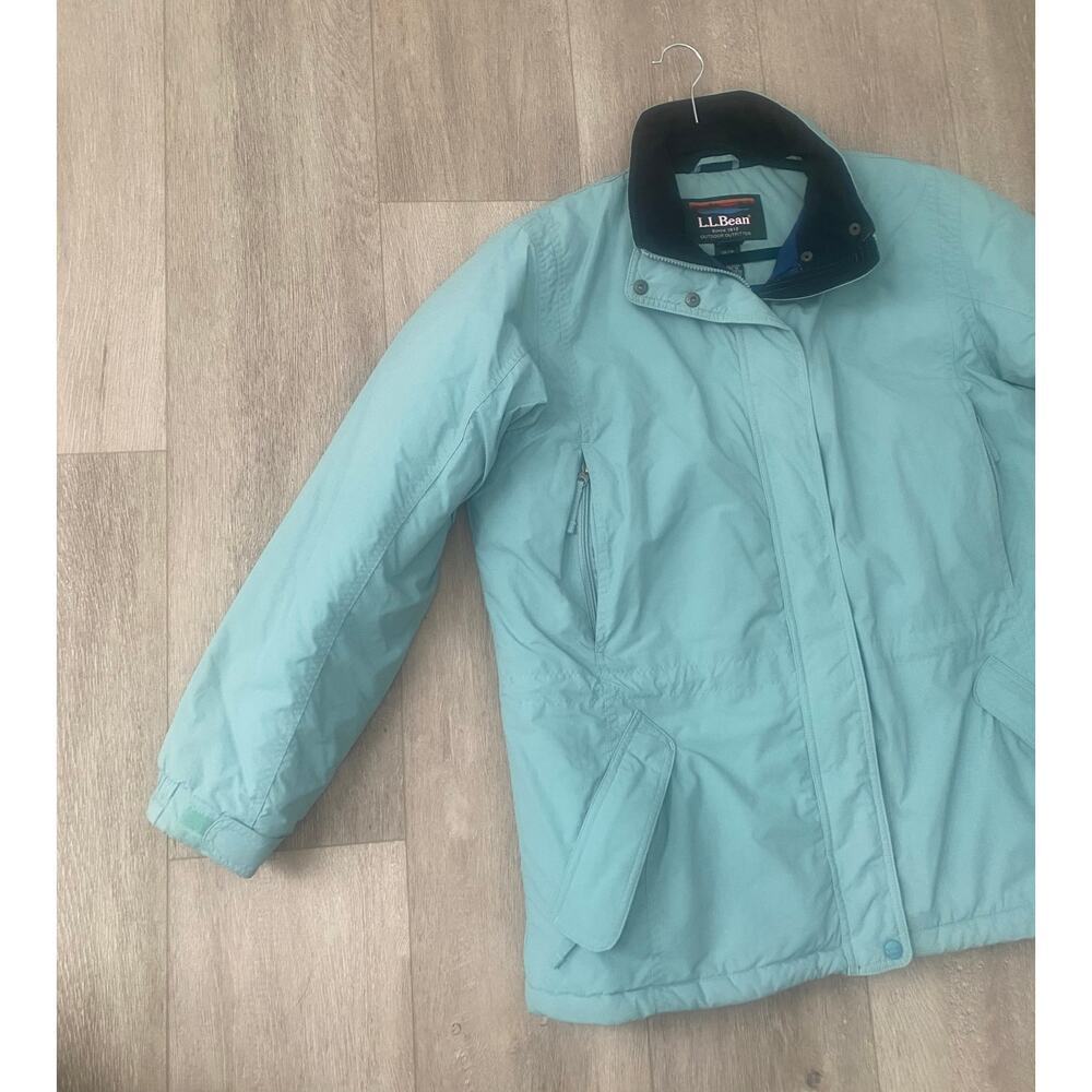L.L. Bean Light Blue Jacket - Picture 3 of 7